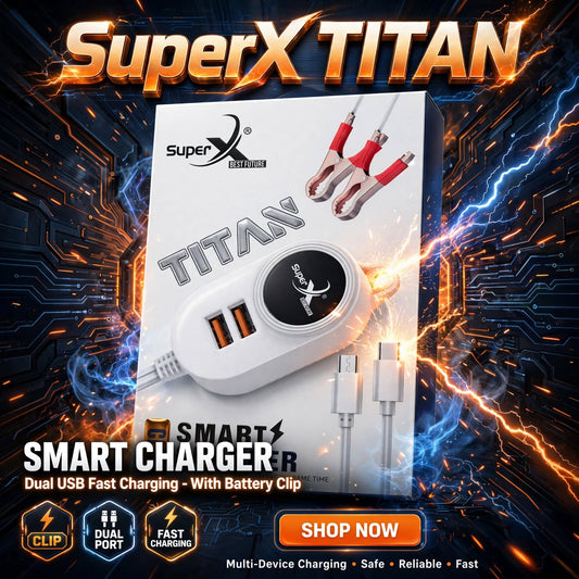 SuperX TITAN Smart Charger