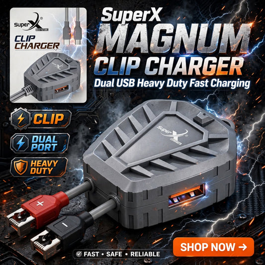 SuperX MAGNUM Clip Charger