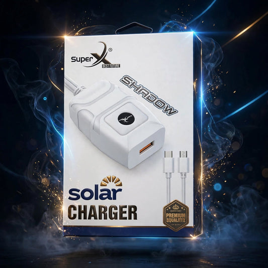 SuperX SHADOW Solar Charger