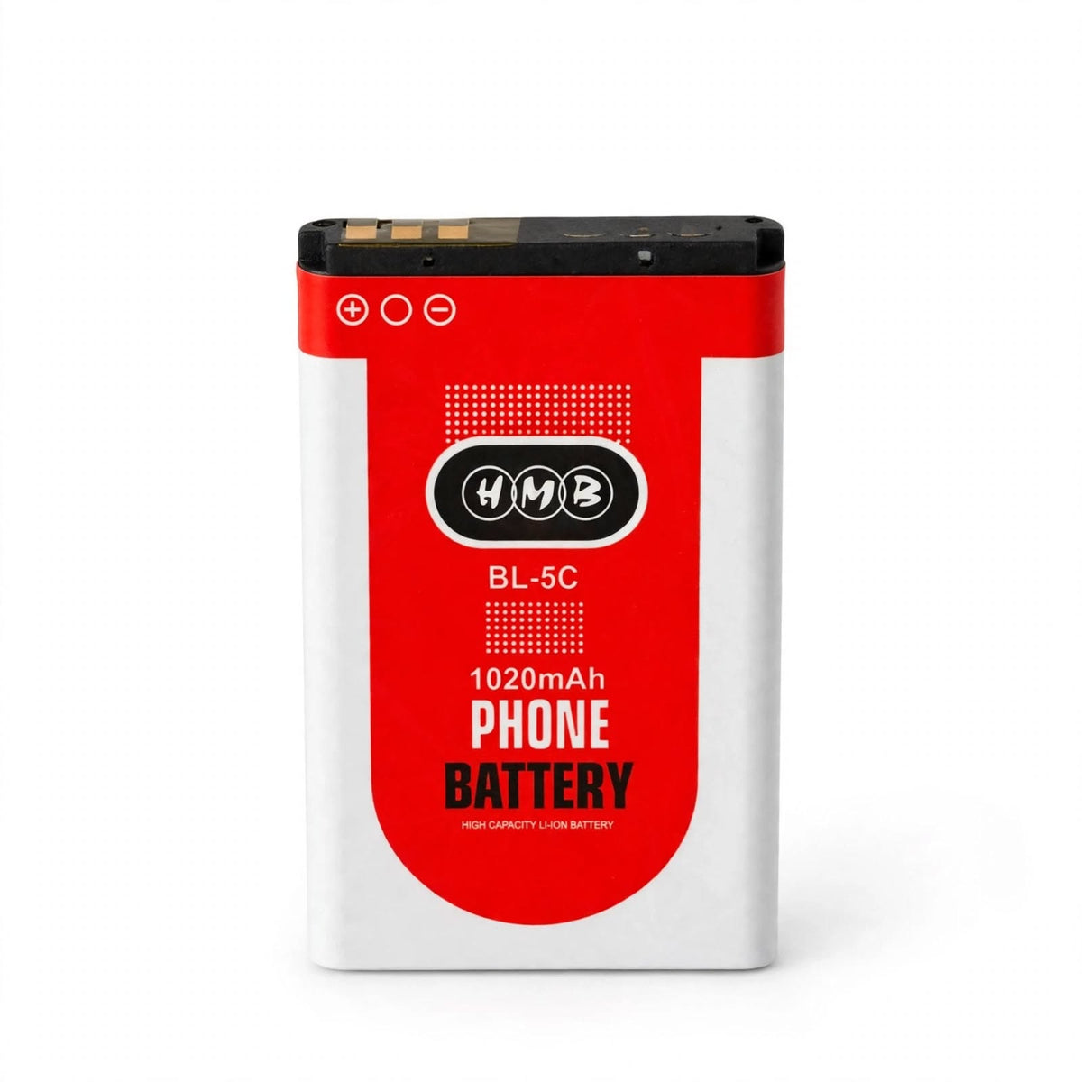 HMB BL-5C Power Edition - 1020mAh High Capacity Phone Battery