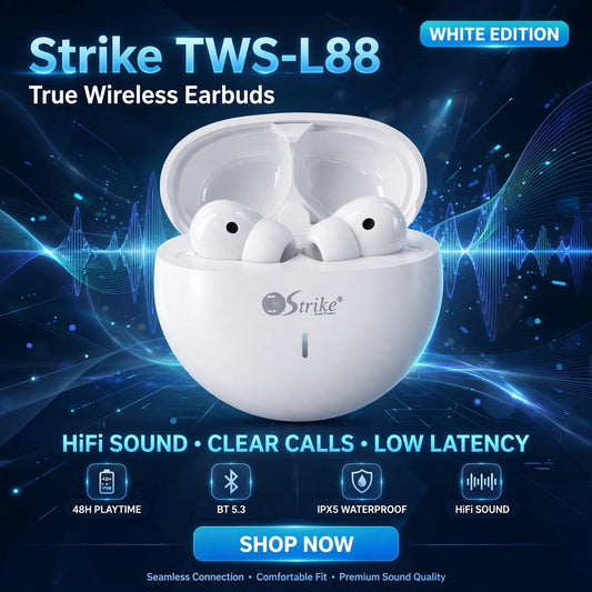Strike TWS-L88 True Wireless Stereo Earbuds