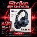 Strike PULSE H1 Wireless Headphones