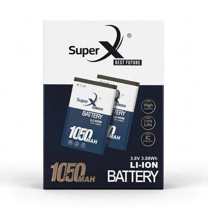 Super X Power Beast 1050mAh - 3.8V Li-ion Battery
